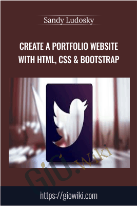 Create a Portfolio Website with HTML, CSS & Bootstrap - Sandy Ludosky