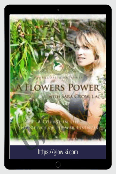A Flower's Power A Course In Flower Essences - Sara Crow
