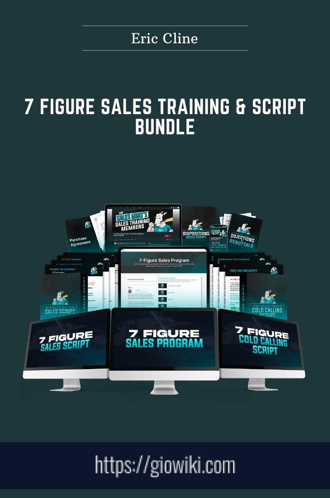 7 Figure Sales Training & Script Bundle - Eric Cline