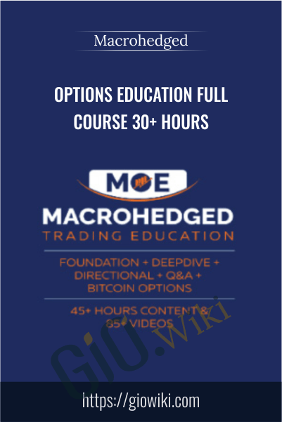Options Education FULL Course 30+ Hours – Macrohedged
