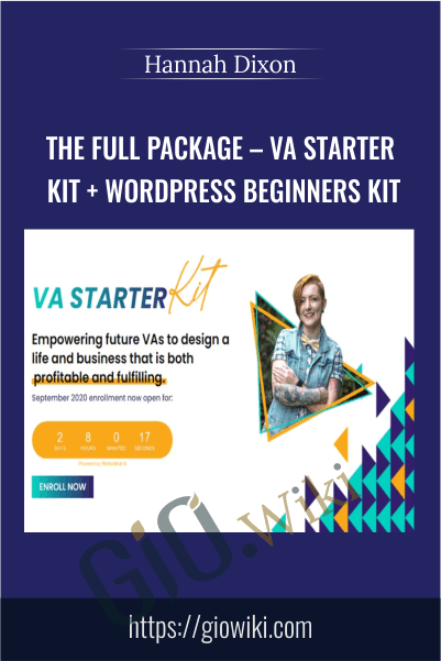 The Full Package – VA Starter Kit + WordPress Beginners Kit – Hannah Dixon