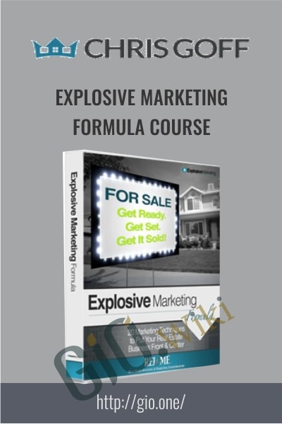 Explosive Marketing Formula Course - Chris Goff