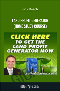 Land Profit Generator (Home Study Course)