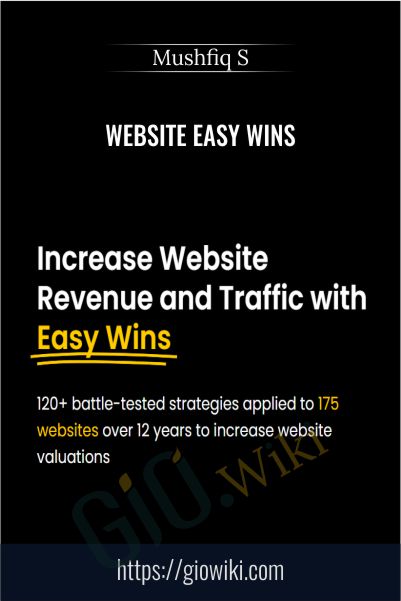 Website Easy Wins - Mushfiq S