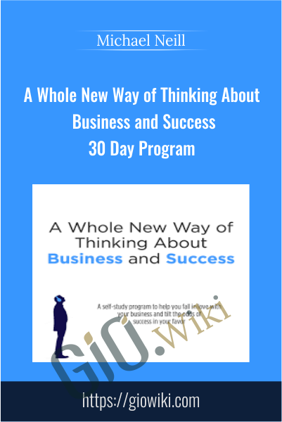 A Whole New Way of Thinking About Business and Success 30 Day Program - Michael Neill