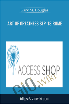 Art Of Greatness Sep-18 Rome - Gary M. Douglas