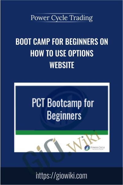 Boot Camp for Beginners on How To Use Options Website - Power Cycle Trading
