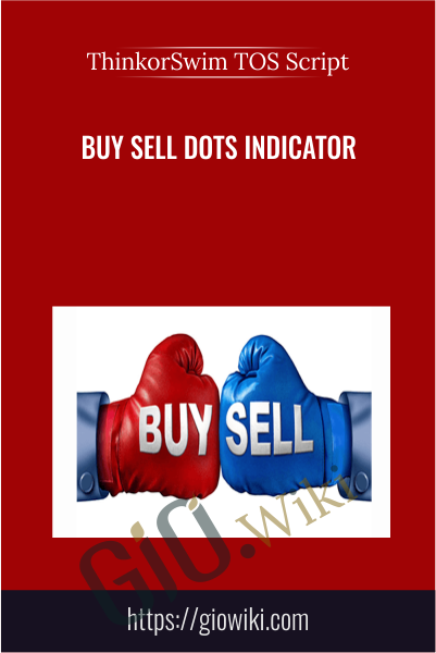 Buy Sell Dots Indicator - ThinkorSwim TOS Script