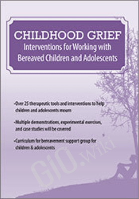 Childhood Grief: Interventions for Working with Bereaved Children and Adolescents - Erica Sirrine