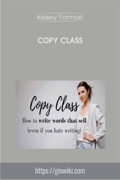 Copy Class - Kelsey Formost