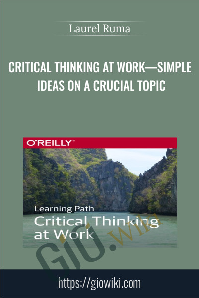 Critical Thinking at Work—Simple Ideas on a Crucial Topic - Laurel Ruma