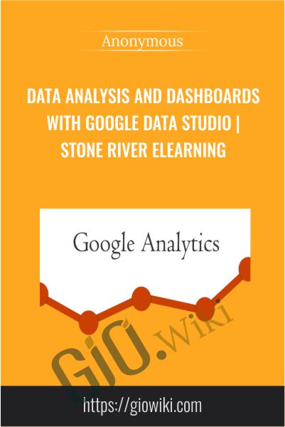 Data Analysis And Dashboards With Google Data Studio - Stone River ELearning