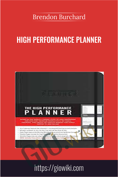 High Performance Planner - Brendon Burchard