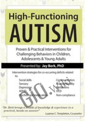 High-Functioning Autism: Proven & Practical Interventions for Challenging Behaviors in Children, Adolescents & Young Adults - Jay Berk