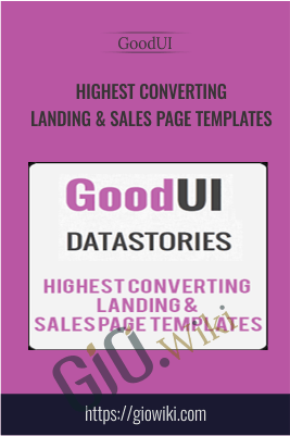 Highest Converting Landing & Sales Page Templates – GoodUI