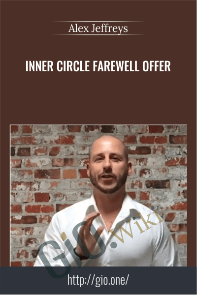 Inner Circle Farewell Offer – Alex Jeffreys