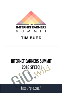 Internet Earners Summit 2018 Speech