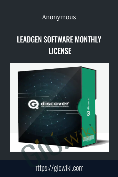 LeadGen Software Monthly License