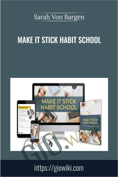 Make It Stick Habit School - Sarah Von Bargen
