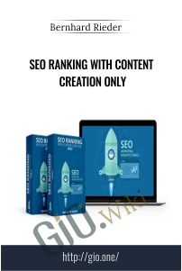 SEO Ranking with Content Creation Only – Bernhard Rieder
