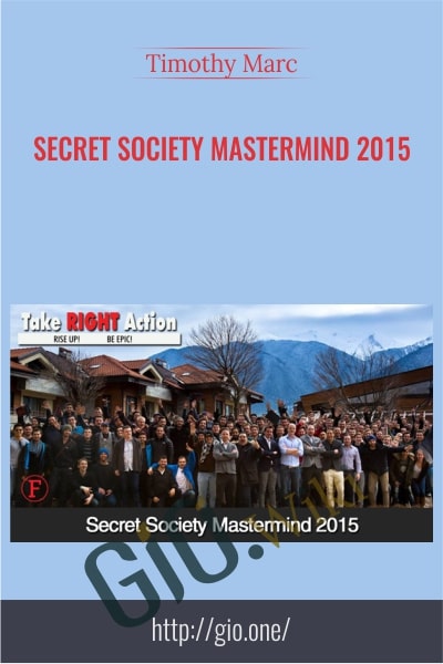Secret Society Mastermind 2015 - Timothy Marc