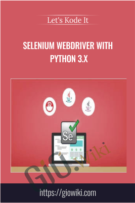 Selenium WebDriver With Python 3.x - Let's Kode It