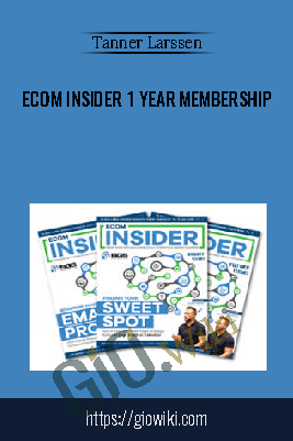 Ecom Insider 1 Year Membership