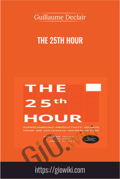 The 25th Hour - Guillaume Declair