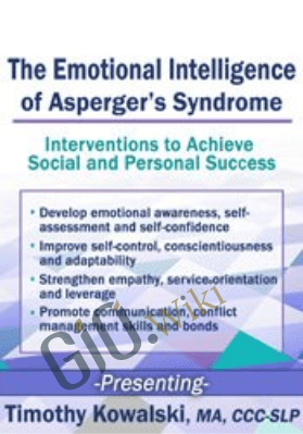 The Emotional Intelligence of Asperger’s Syndrome: Interventions to Achieve Social and Personal Success - Timothy Kowalski