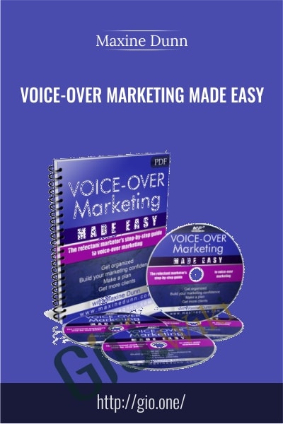 Voice-Over Marketing Made Easy - Maxine Dunn