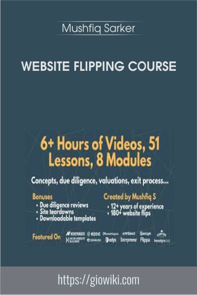 Website Flipping Course - Mushfiq Sarker