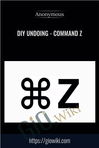 DIY Undoing - Command Z
