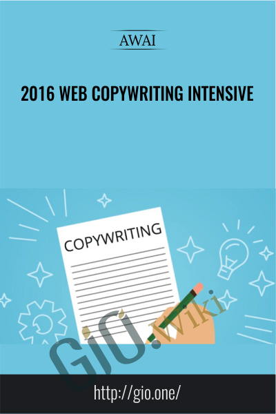 2016 Web Copywriting Intensive - Avai
