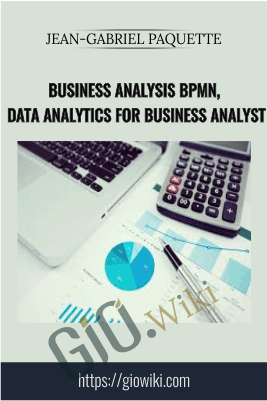 Business Analysis BPMN, Data Analytics For Business Analyst -  Jean-Gabriel Paquette