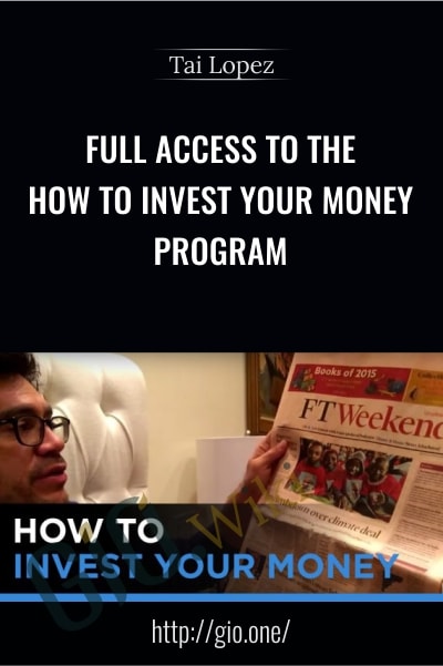 How To Invest Your Money