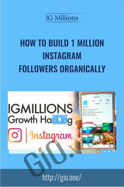 How To Build 1 Million Instagram Followers Organically - IG Millions