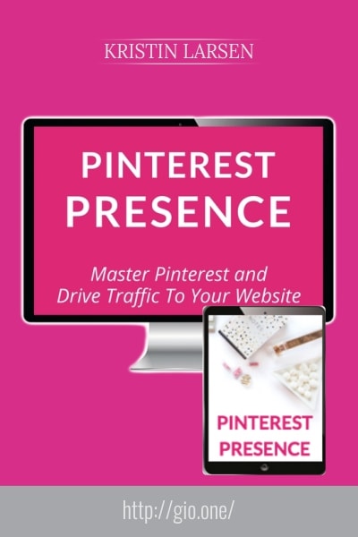 Pinterest Presence - Kristin Larsen
