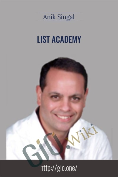 List Academy - Anik Singal