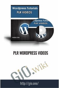 PLR WordPress Videos