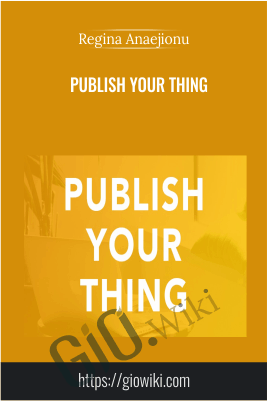Publish Your Thing