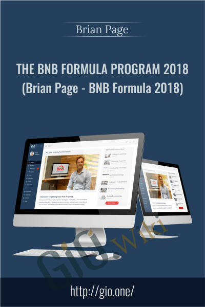 The BNB Formula Program 2018 (Brian Page - BNB Formula 2018) - Brian Page