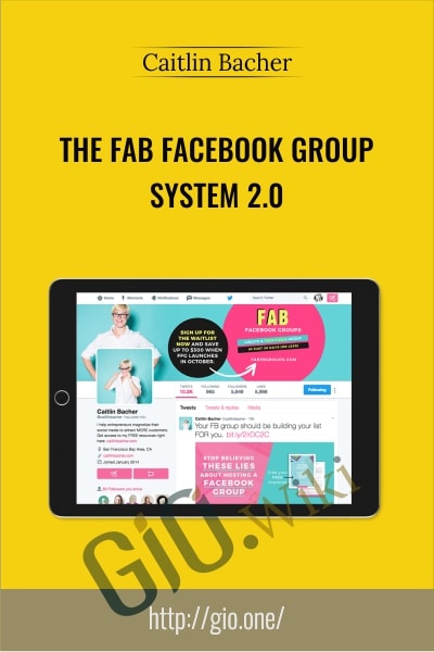The Fab Facebook Group System 2.0 - Caitlin Bacher