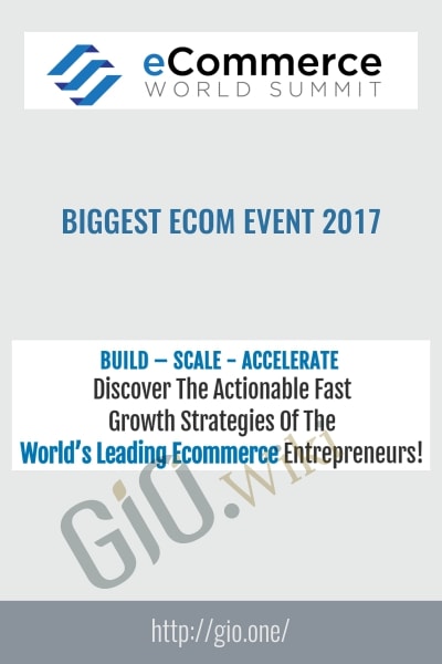eCommerce World Summit 2017 - Ecommerce