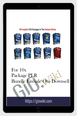 For 10x Package PLR Bundle Firesale Oto Downsell
