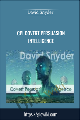 CPI Covert Persuasion Intelligence – David Snyder