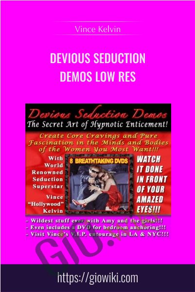Devious Seduction Demos LOW RES - Vince Kelvin