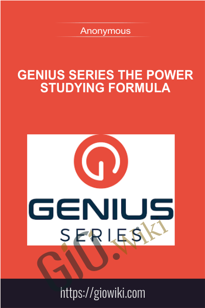 Genius Series – The Power Studying Formula