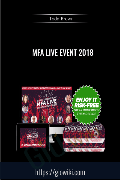 MFA Live Event 2018 - Marketing - Todd Brown