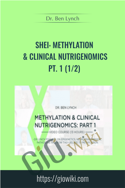 SHEI: Methylation & Clinical Nutrigenomics & Pt. 1 (1/2) - Dr. Ben Lynch