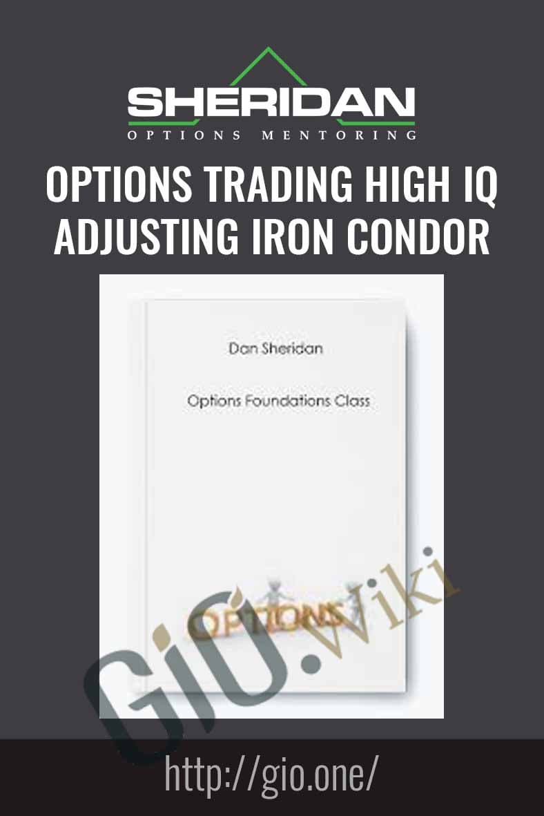 Options Trading High IQ- Adjusting Iron Condor (2007) - Dan Sheridan